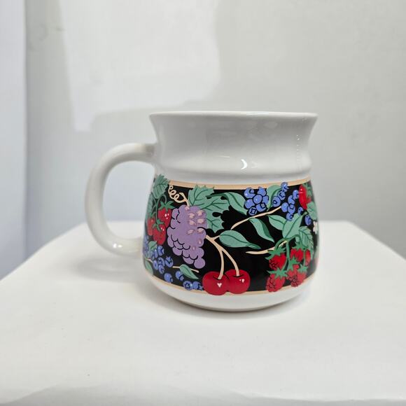 70s Style Fruit Coffee Mug - Picture 1 of 3